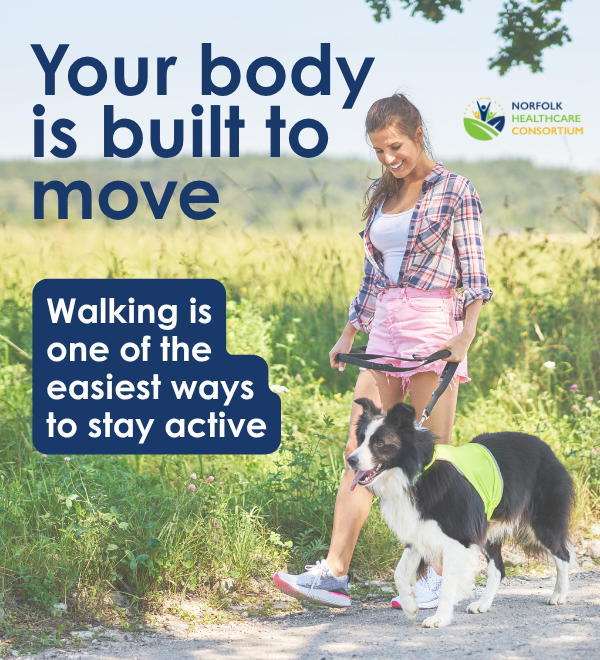 Walking graphic image link