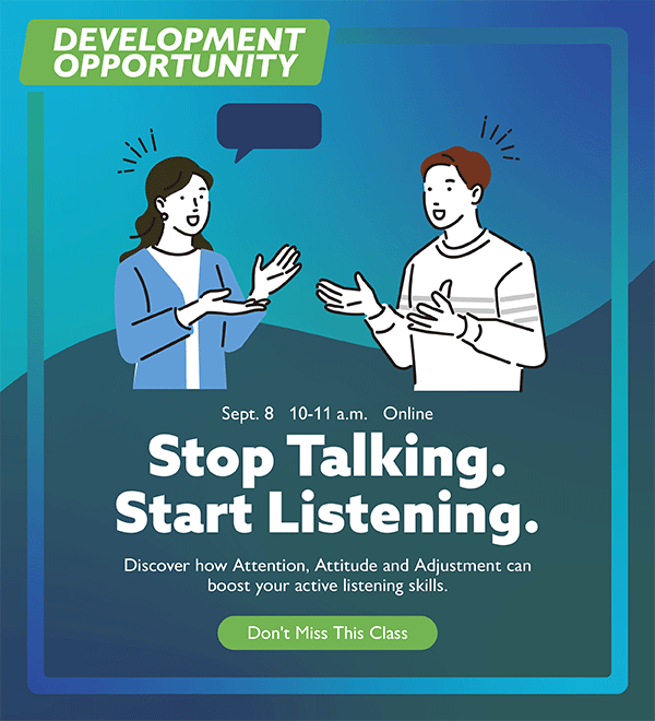 Three As of Active Listening Training Image LInk