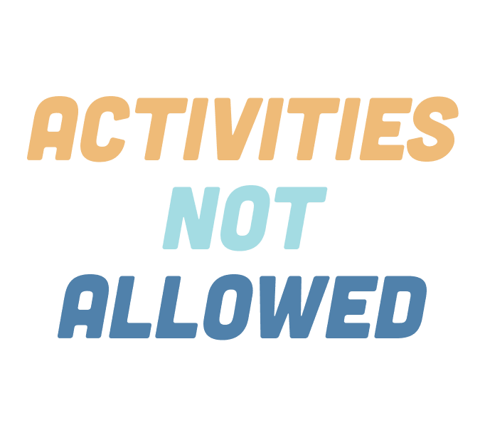 Prohibited Activities Image