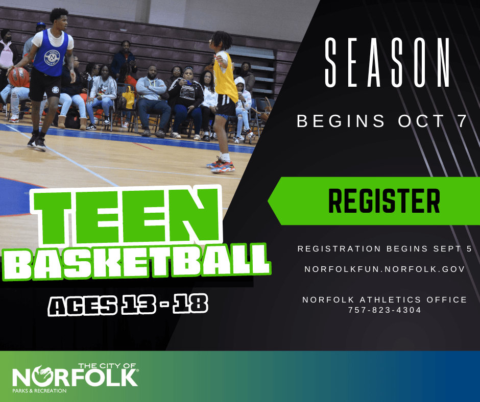 Teen Fall Basketball Flyer