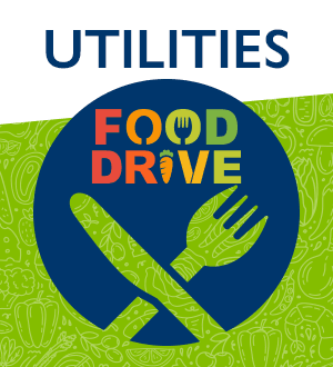 Utilities Food Drive Image Link