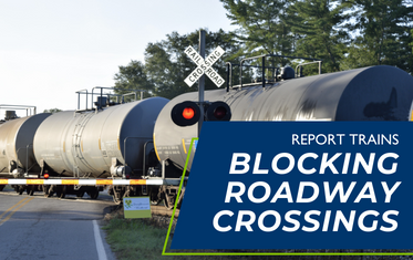 Report Blocked Roadway Crossings Image Link