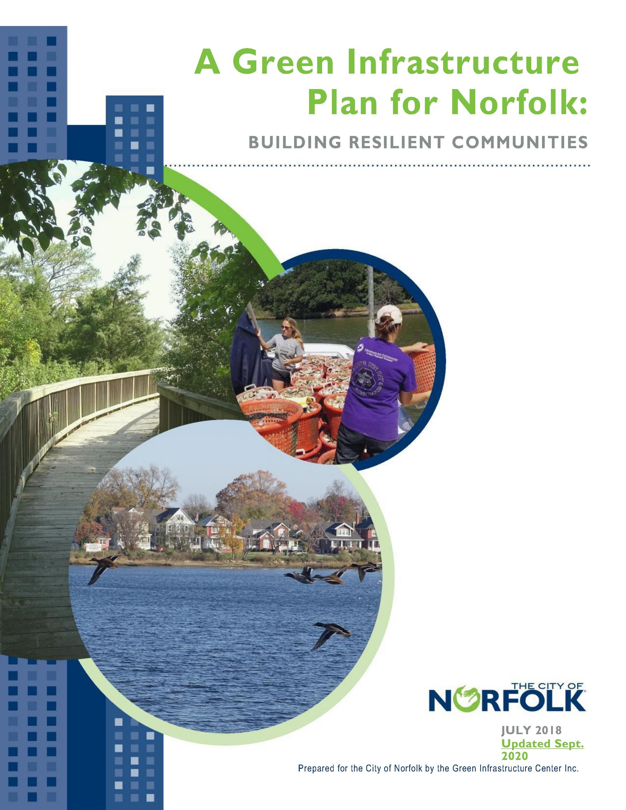 Green Infrastructure Plan Cover Page