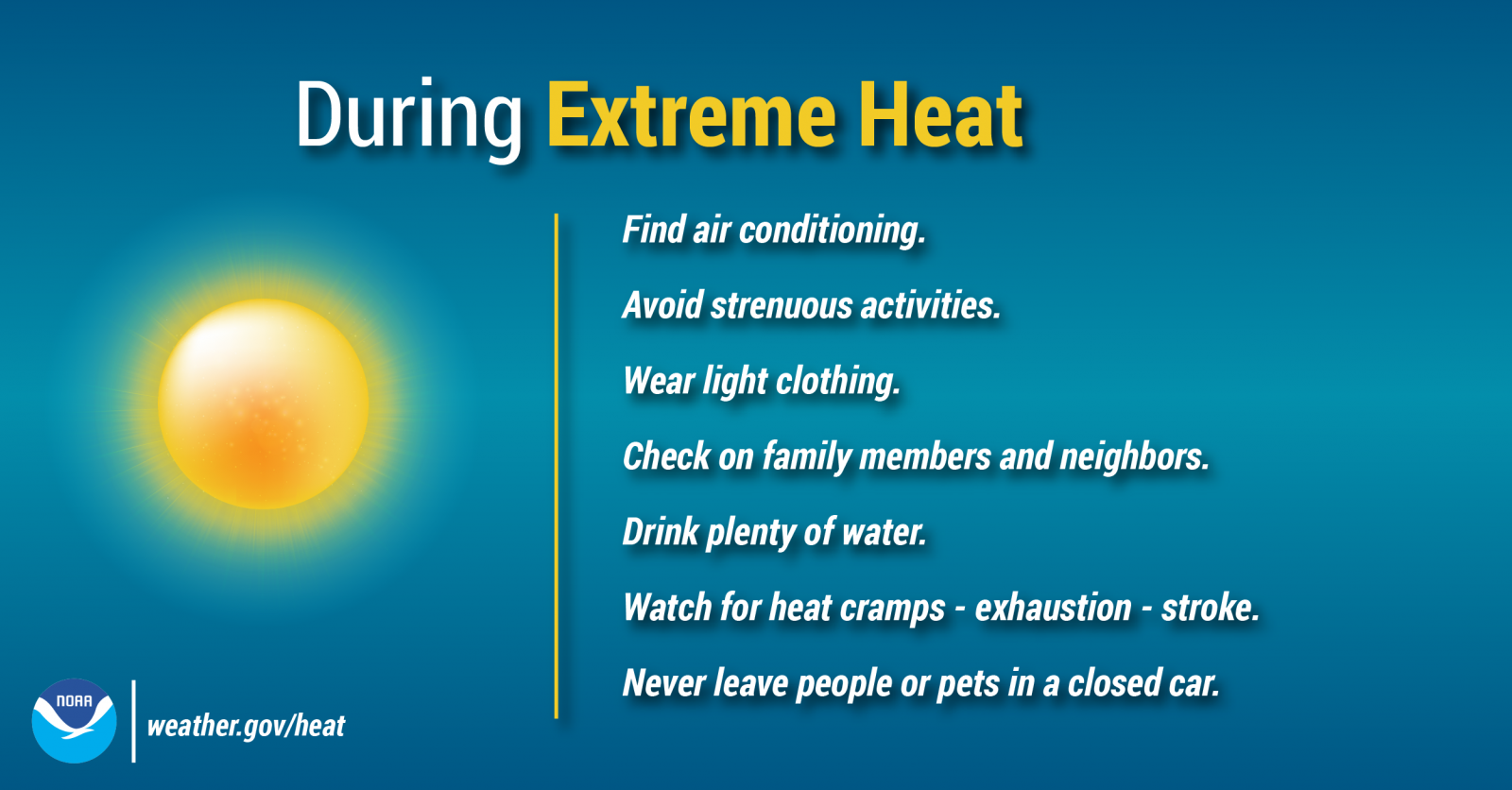 During Excessive Heat Tips