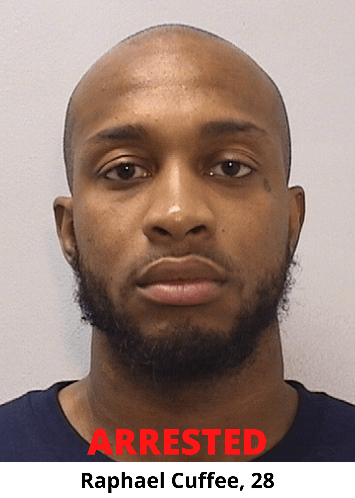 Arrest Photo - Raphael Cuffee