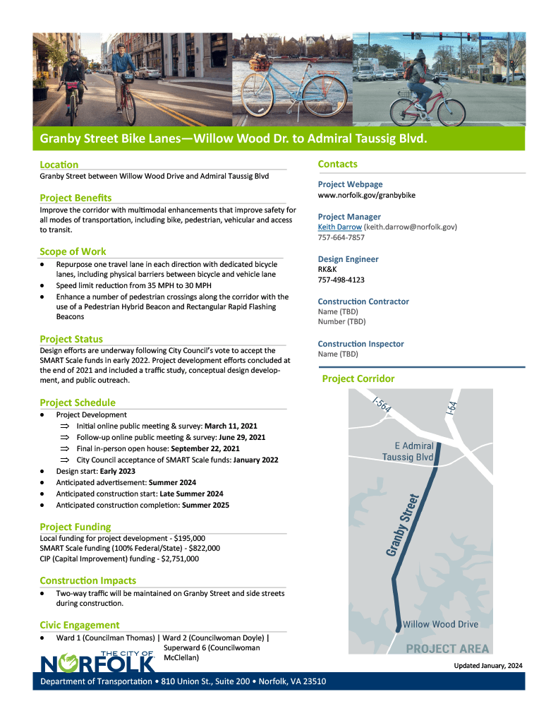 Granby Bike Info Sheet Opens in new window