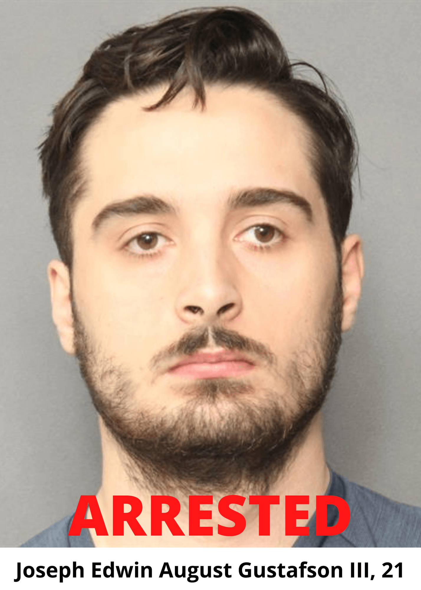 Arrest Photo - Joseph Gustafson