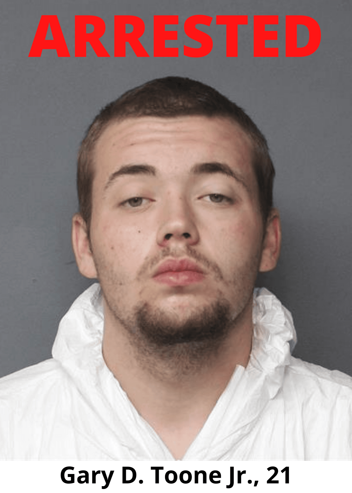 Arrest Photo - Gary D Toone Jr