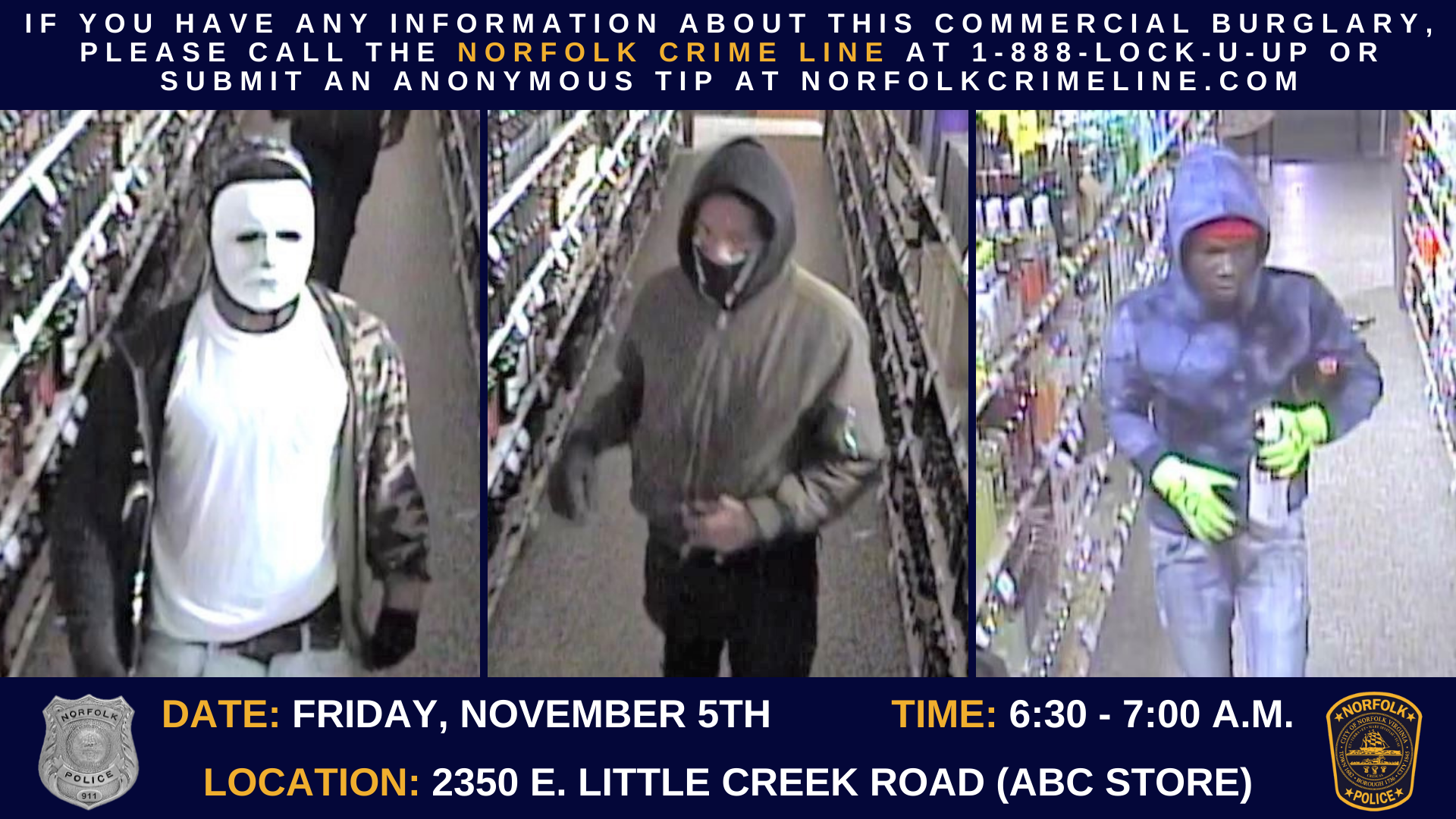 Commercial Burglary 110521