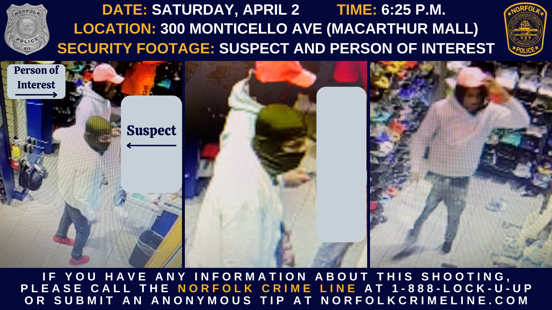 MacArthur Center Shooting