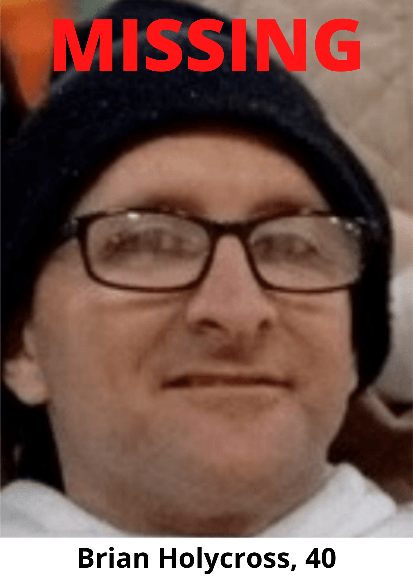 Missing Person - Brian Holycross