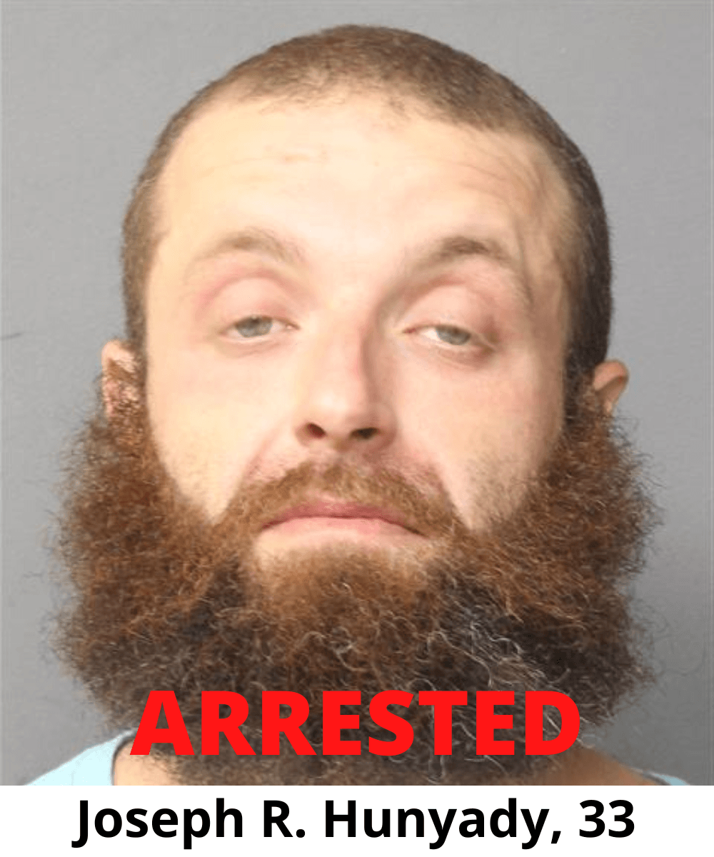 Booking Photo - Joseph Hunyady