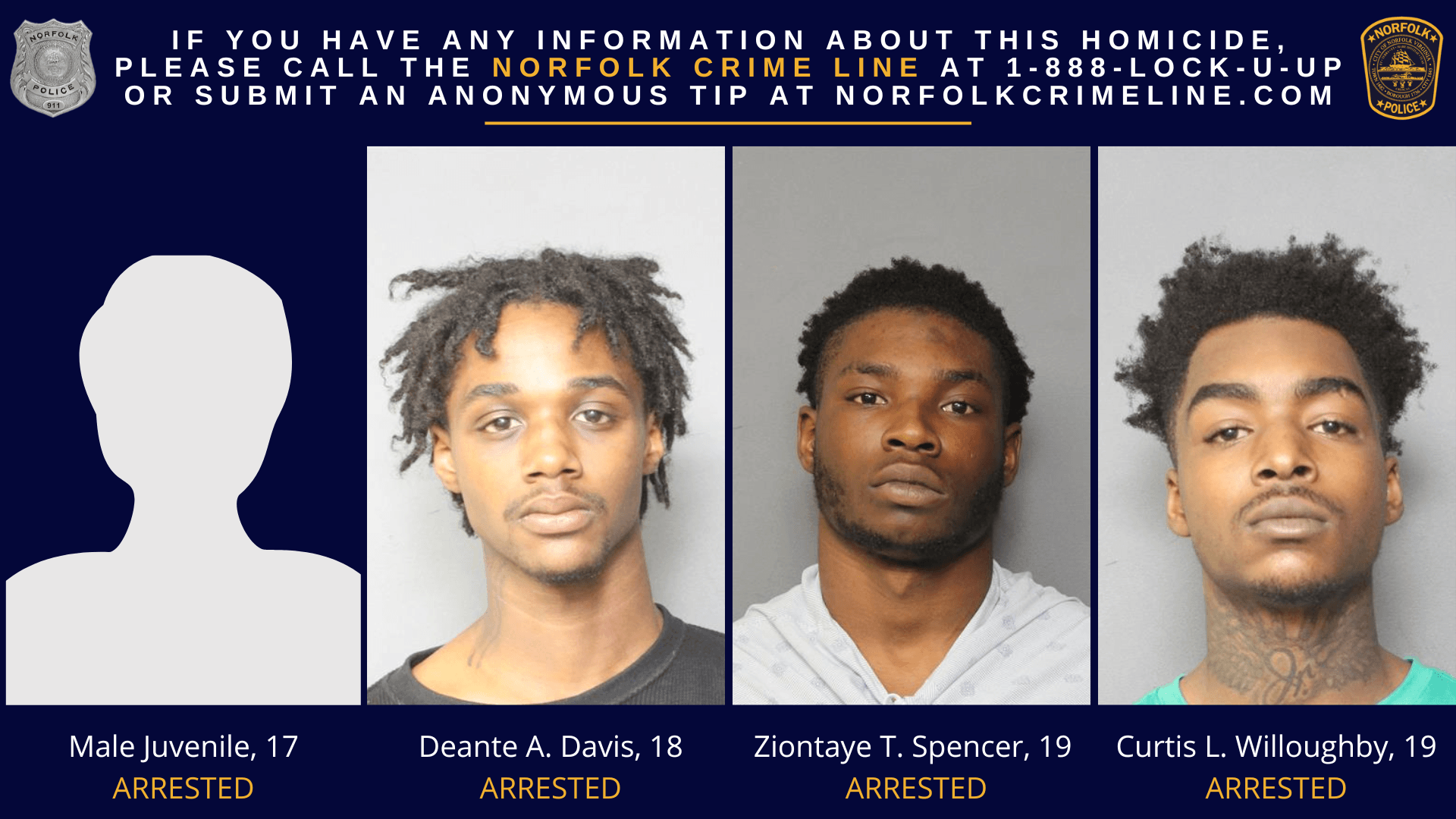 Update - Homicide Arrests 030923