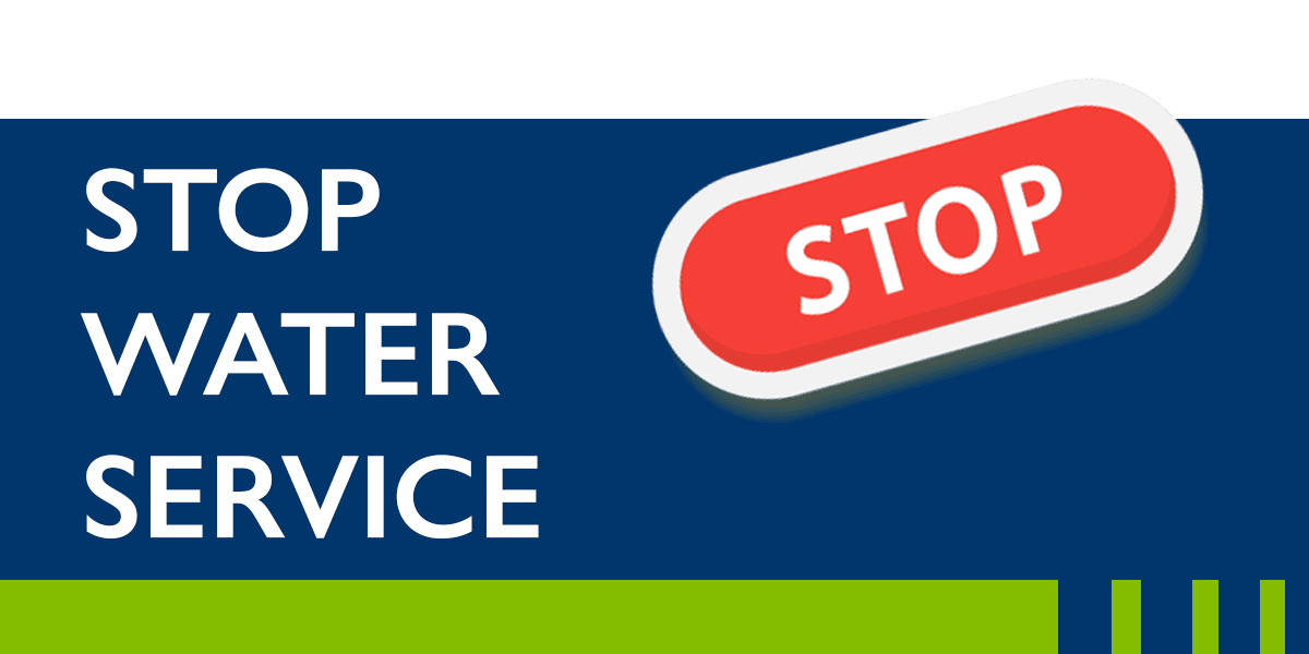 Stop Water Button