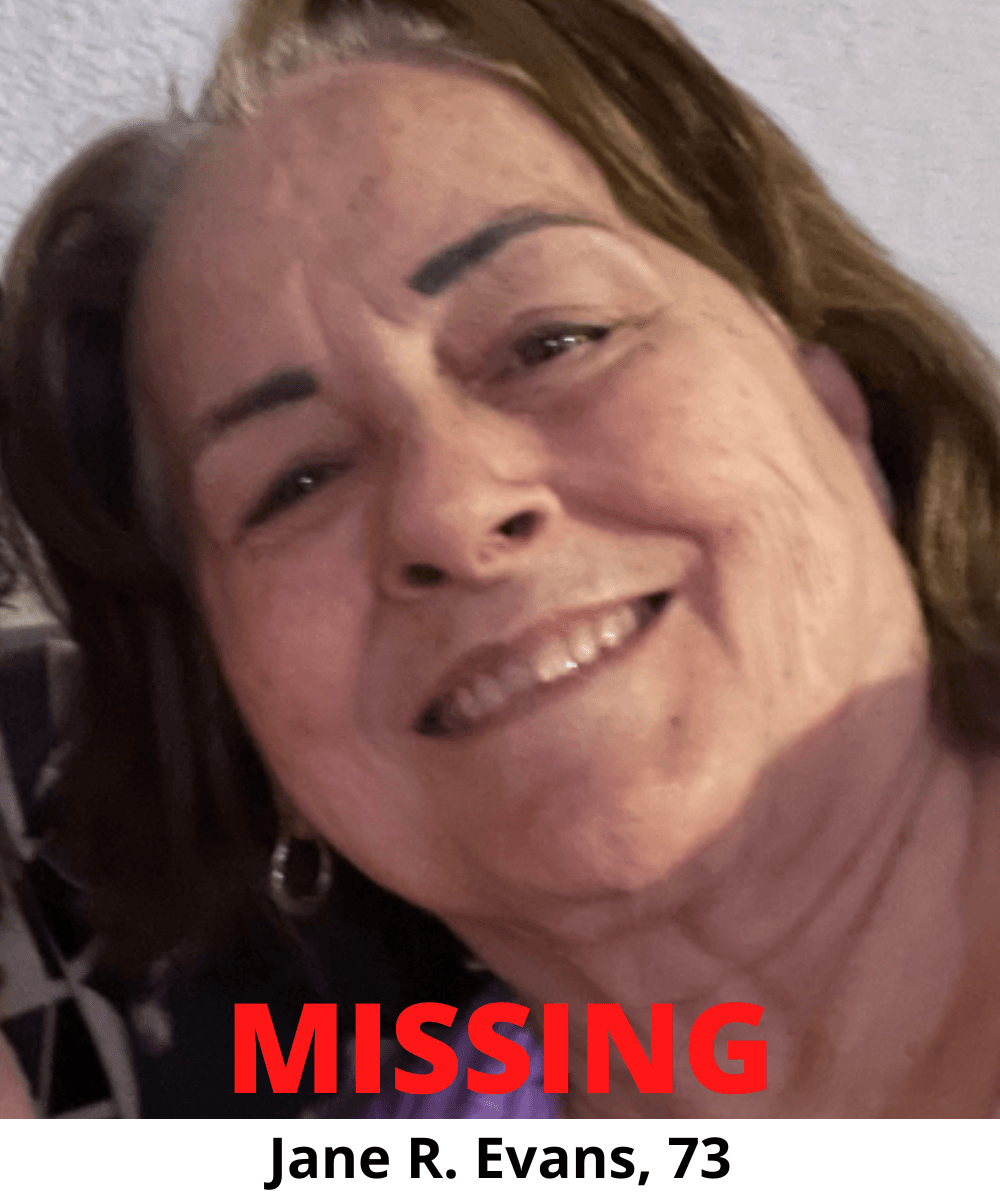 Missing Person - Jane R Evans