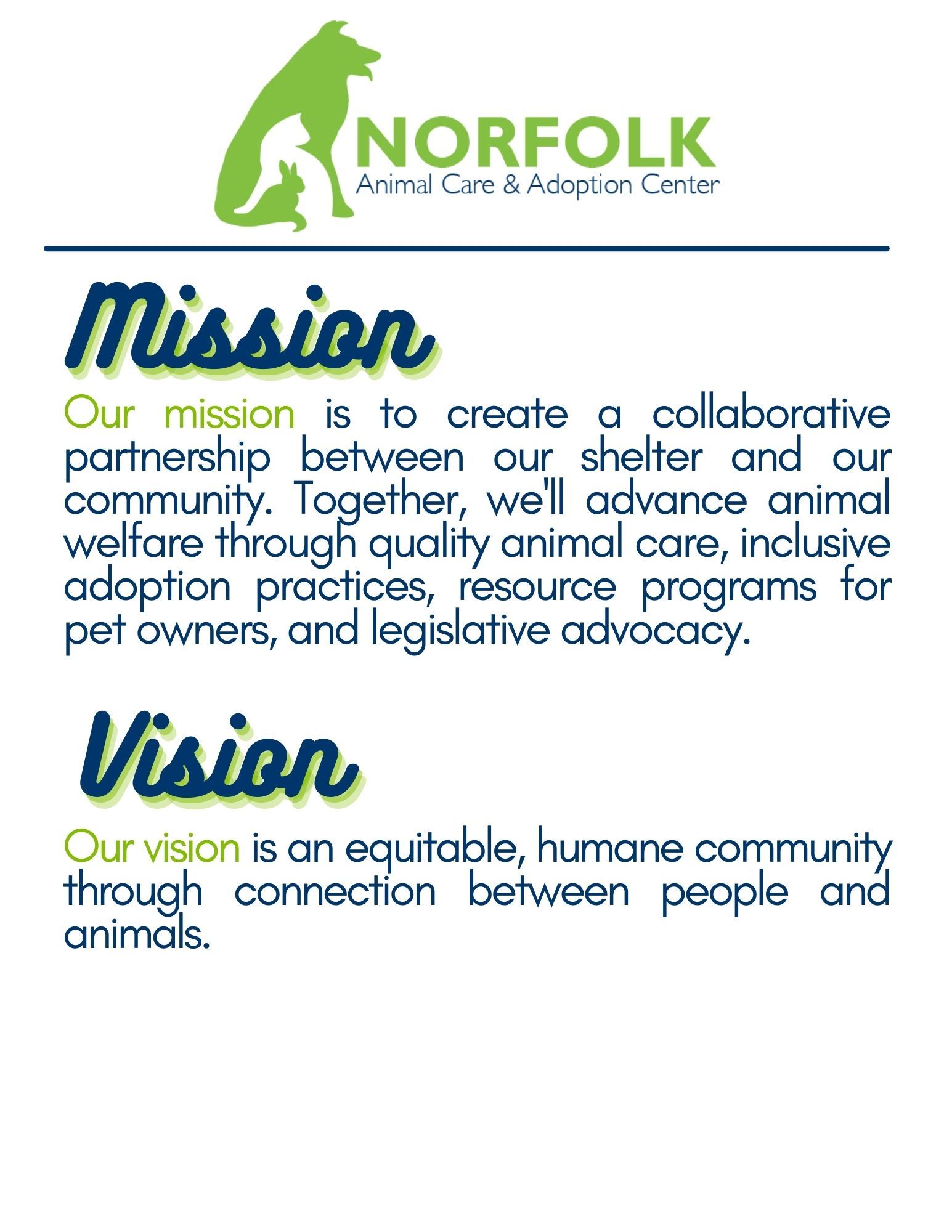 NACC Mission and Vision