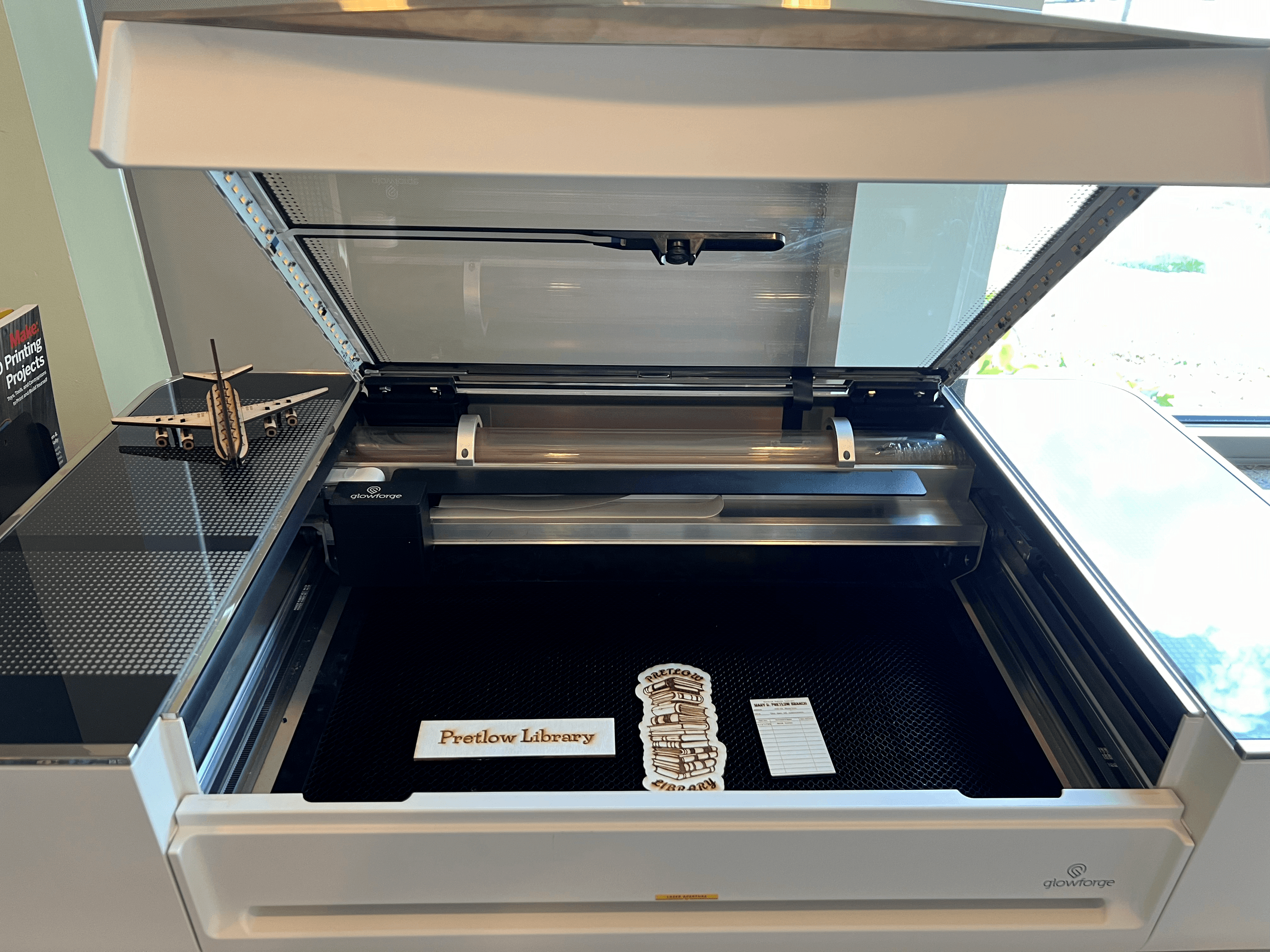 Pretlow Maker Space - laser