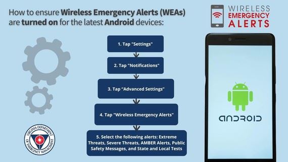 Android WEA How to Turn On