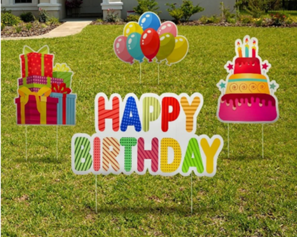 Birthday Yard Signs
